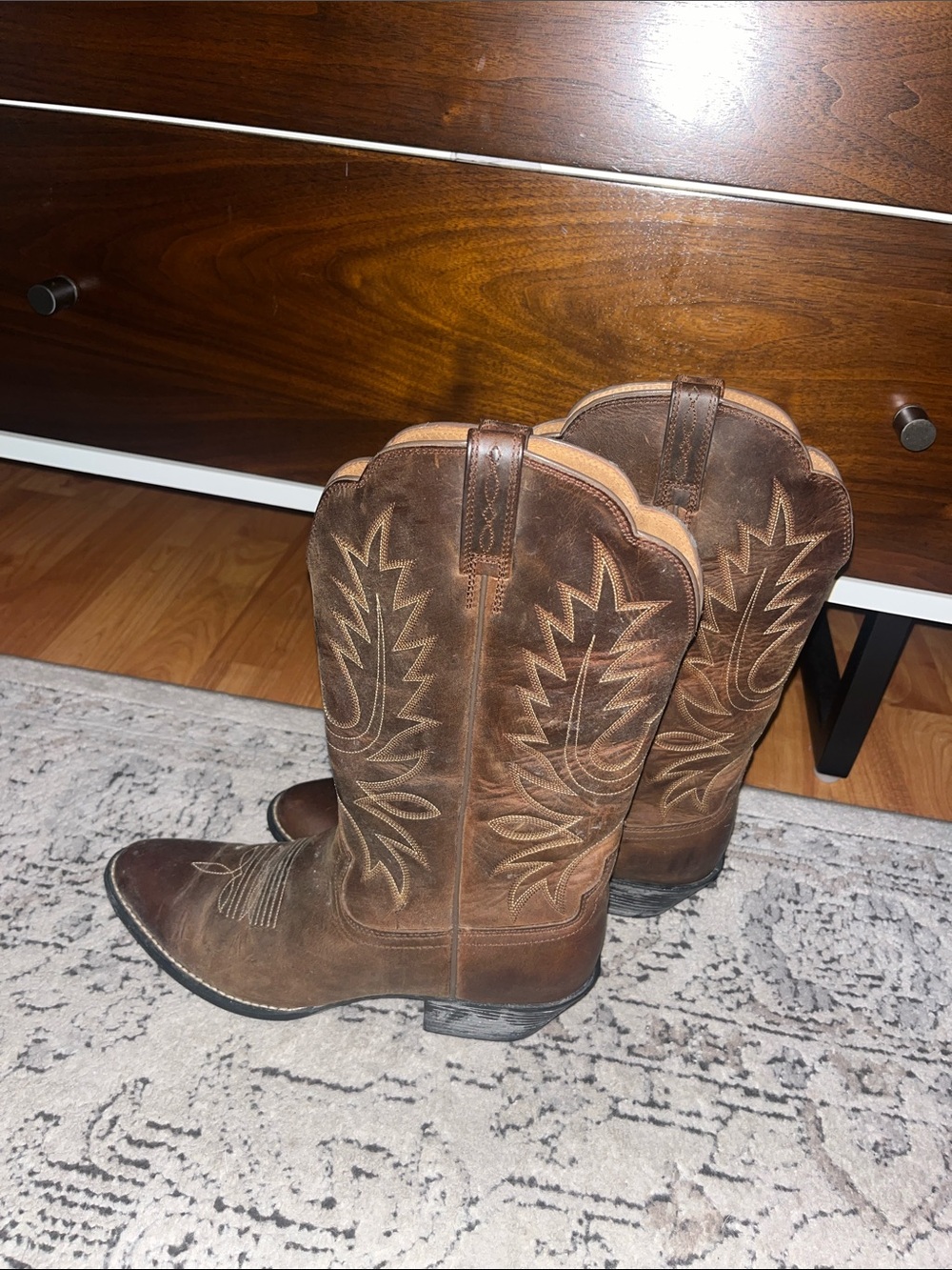 Ariat boot interior label